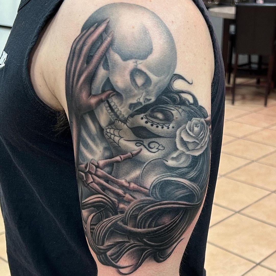 black and grey Best tattoo artists in Connecticut