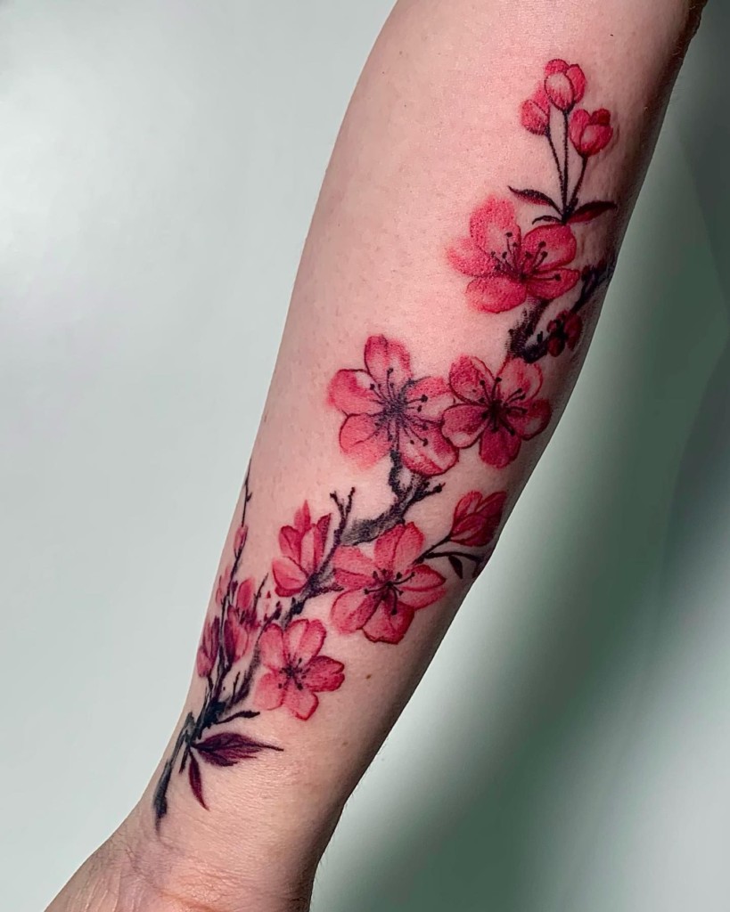 tattoos cherry blossom