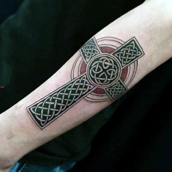 Tattoo of cross