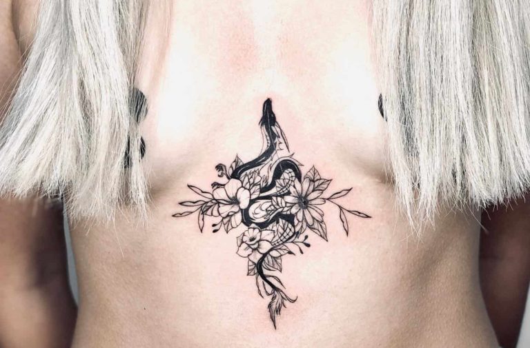 sternum tattoos