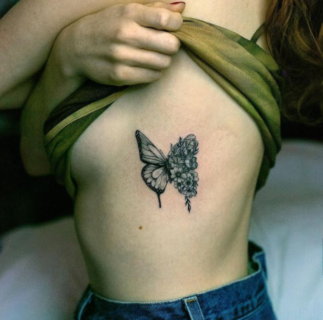 small cute butterfly tattoos