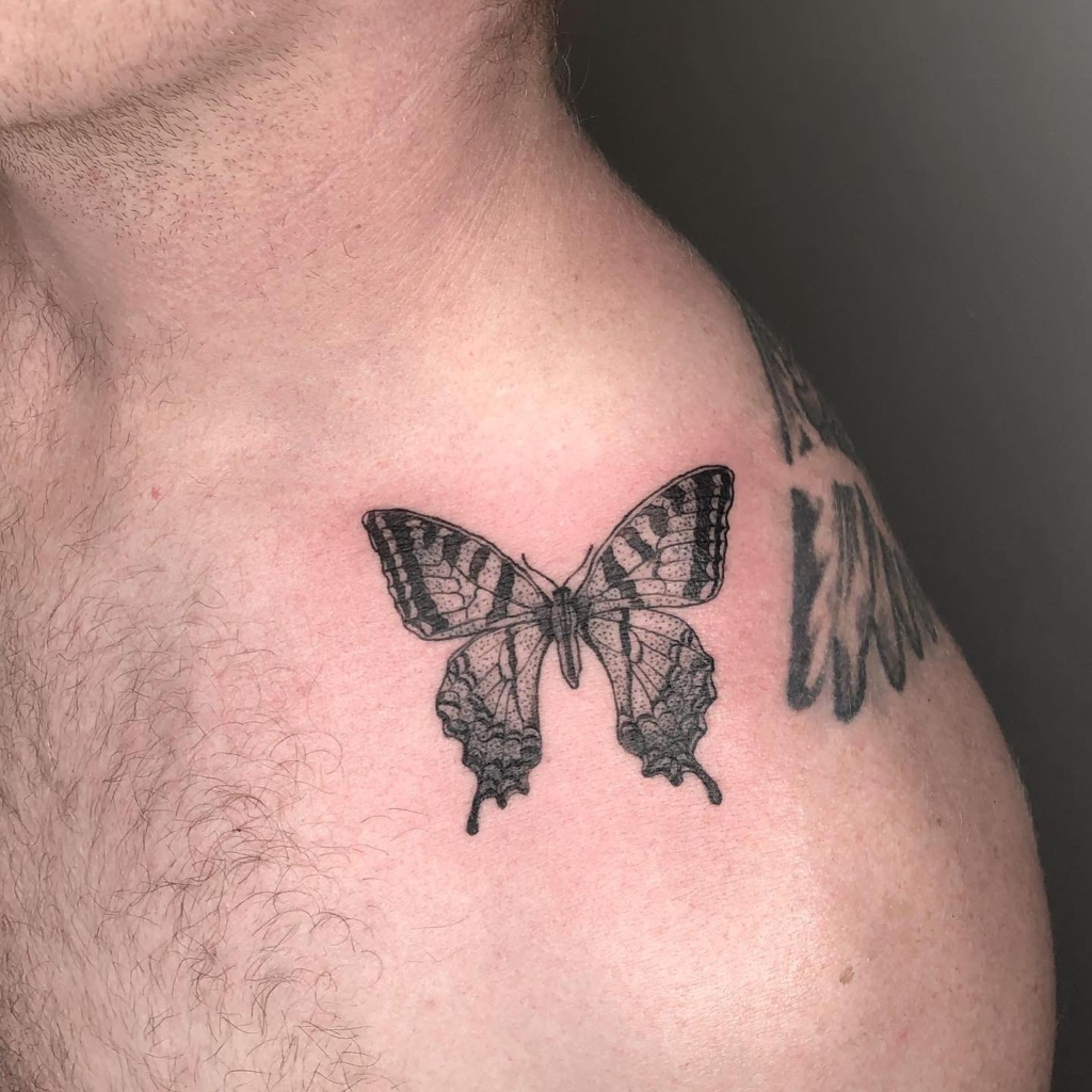 small butterfly tattoos 