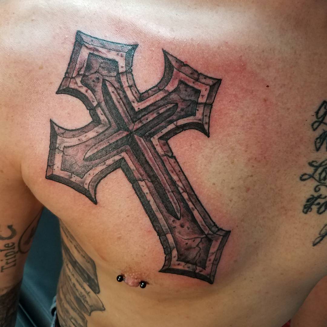 cross tattoo