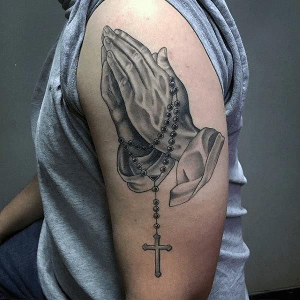 Tattoo of cross