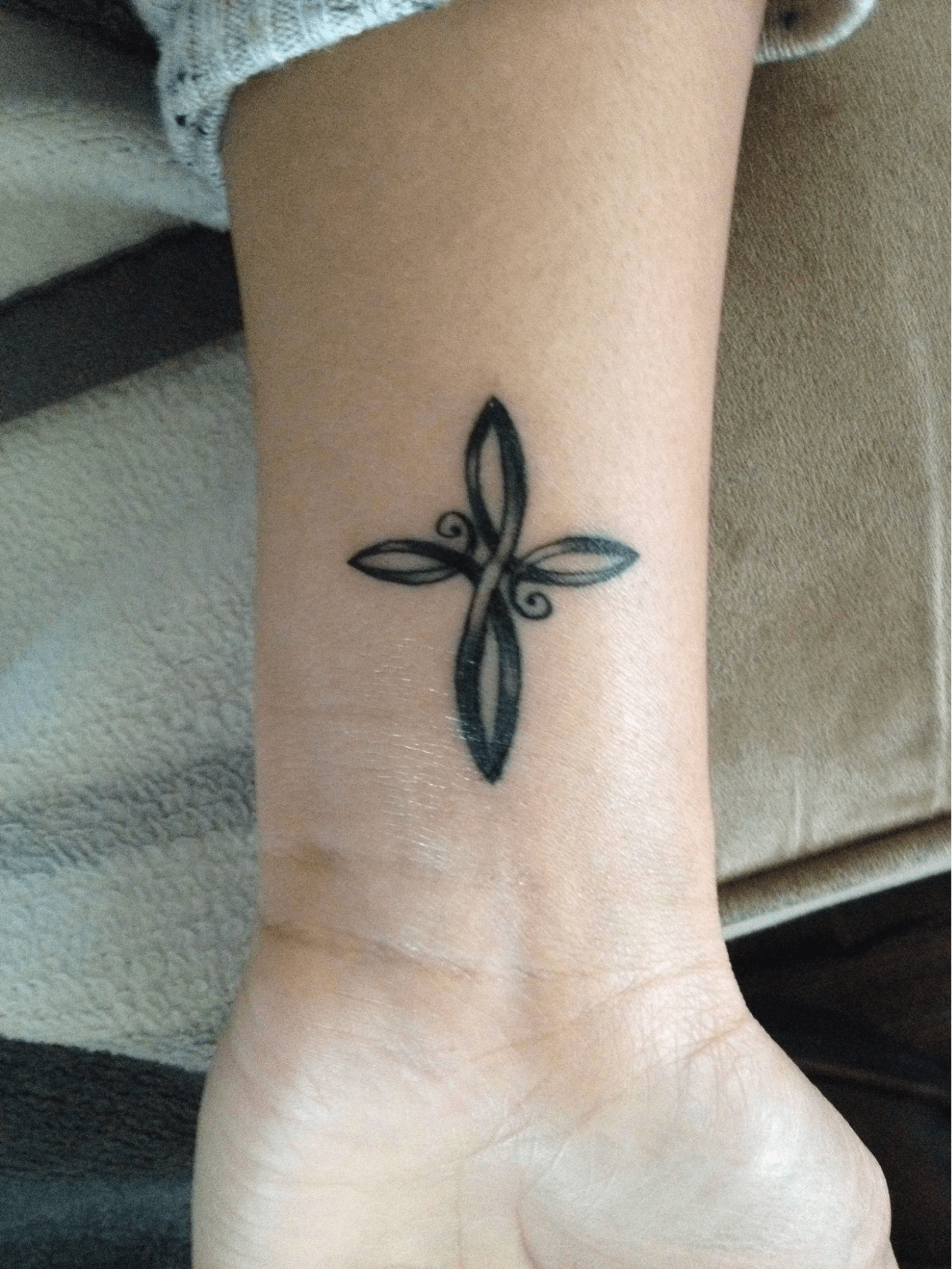 Tattoo of cross