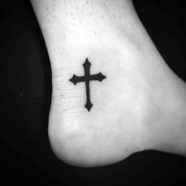 Tattoo of cross