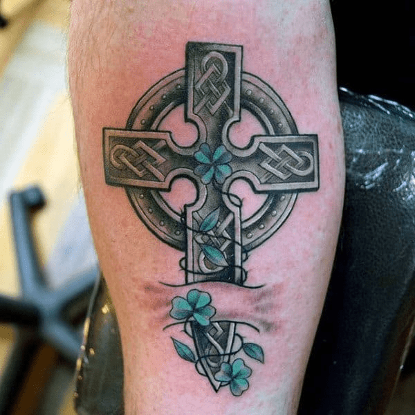 Tattoo of cross