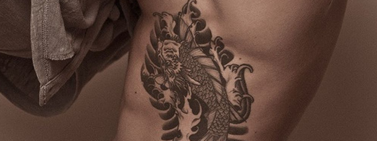 Rib Cage Tattoo