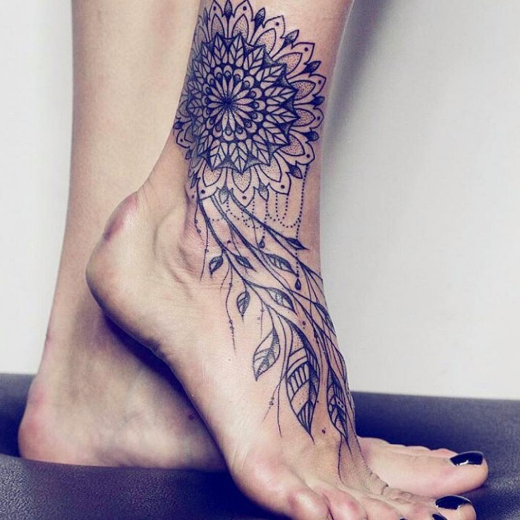 female foot tattoos