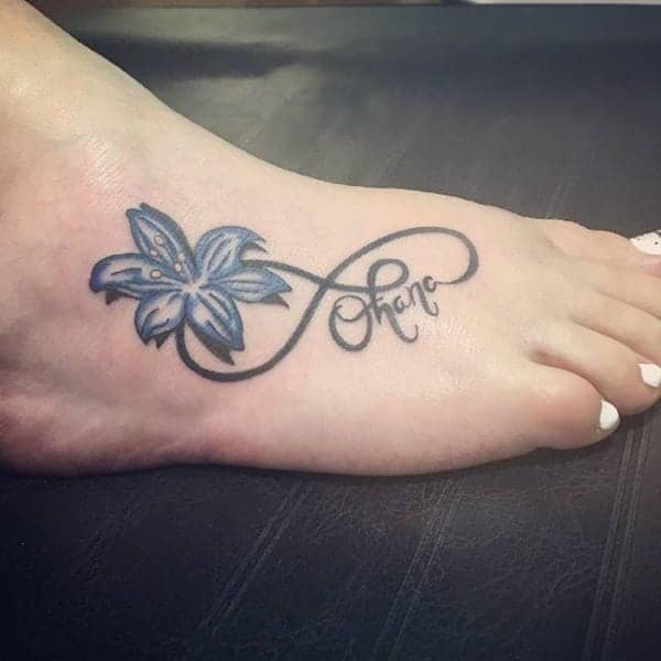 cute foot tattoos