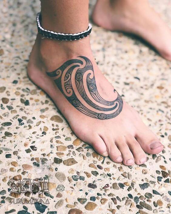 tattoos on foot