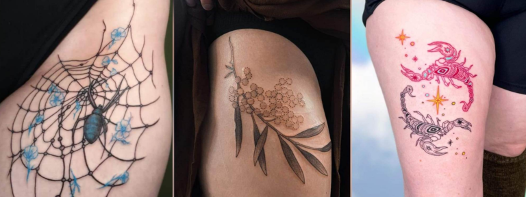 Women’s Thigh Tattoos