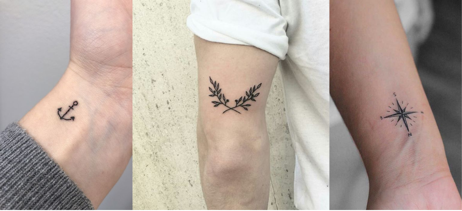 Simple tattoo for men