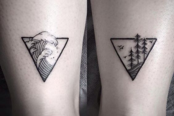 Landscape tattoo