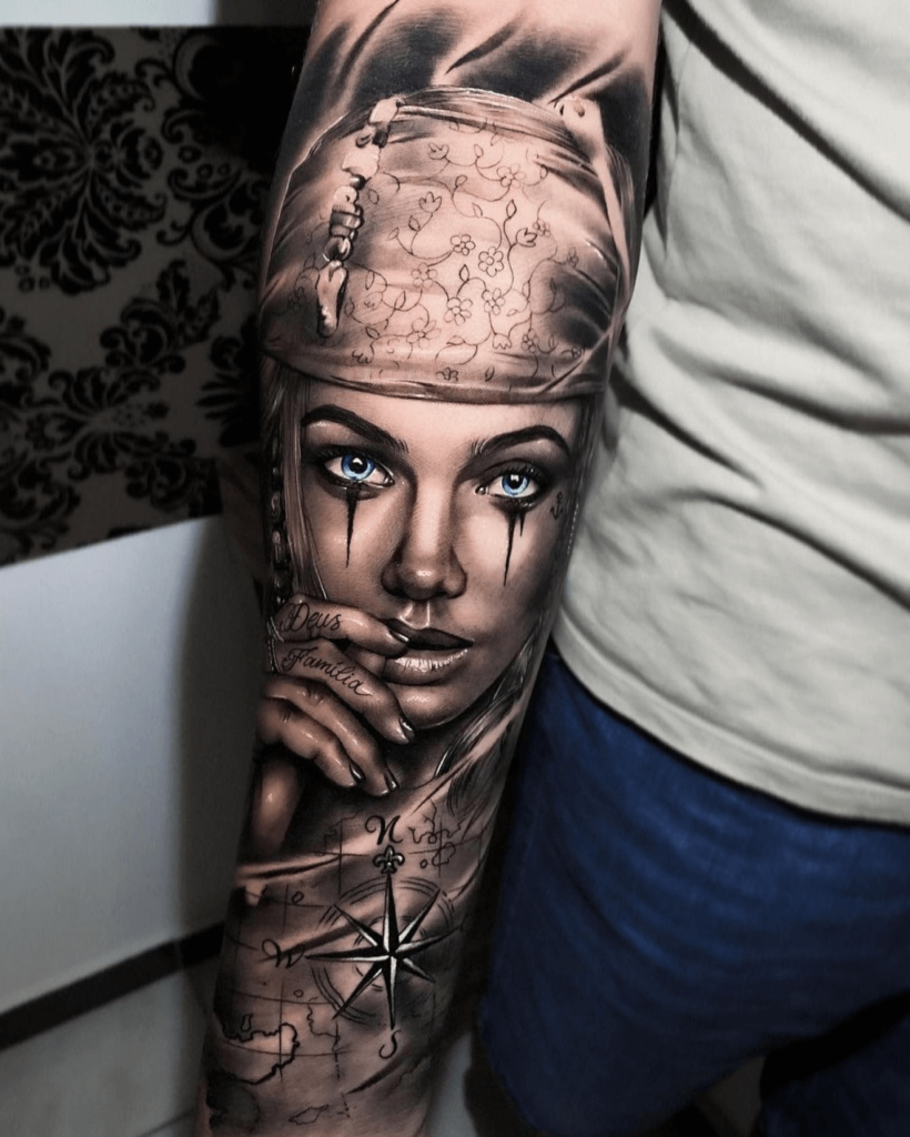 black-and-grey-tattoo