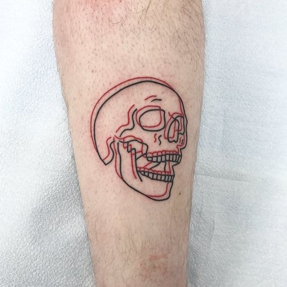 Skull tattoo