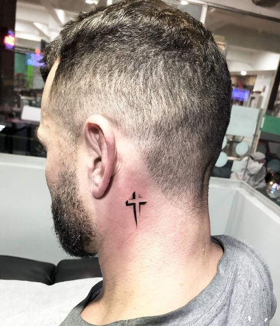 Cross tattoo