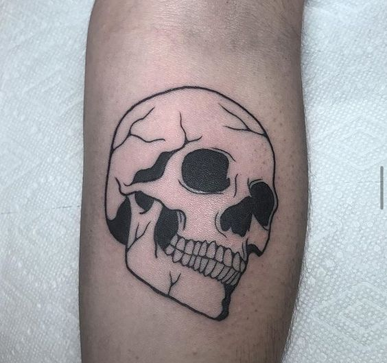 Skull tattoo