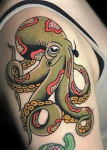 Tattoos with an Octopus
