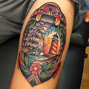 Marine-Themed Tattoos
