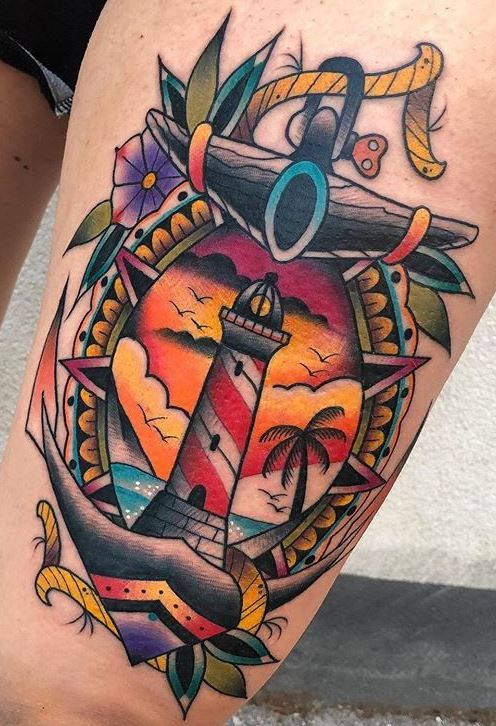 Marine-Themed Tattoos
