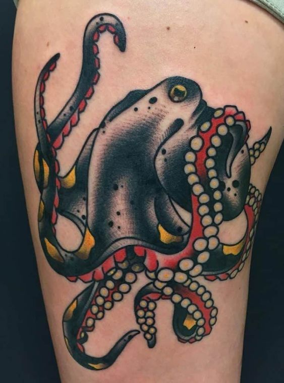 Tattoos with an Octopus
