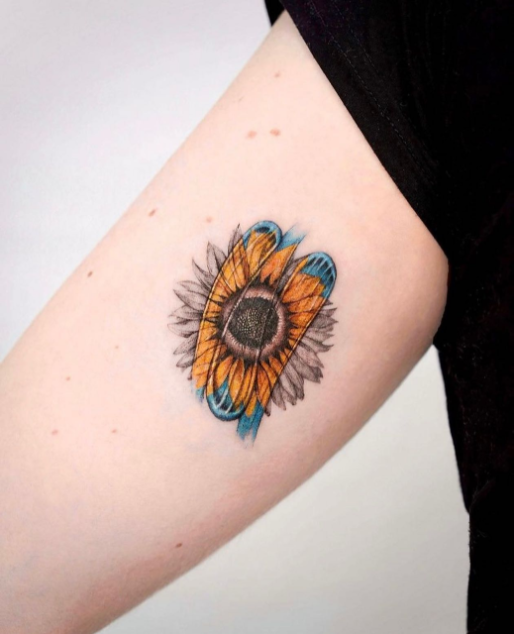 sunflower tattoo ideas