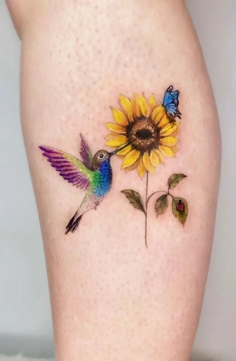 sunflower tattoo ideas