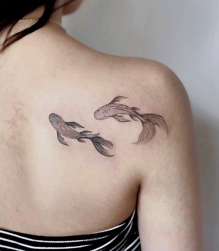 koi fish tattoo