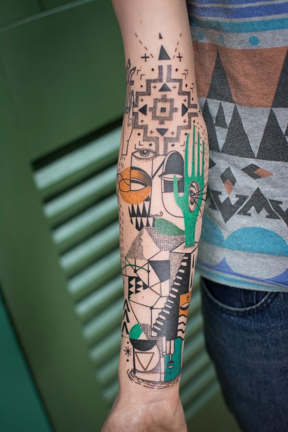 geometric-tattoos