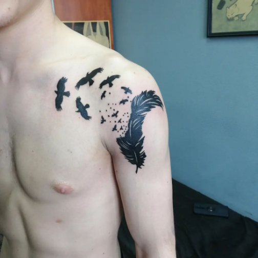 tattoo on shoulder