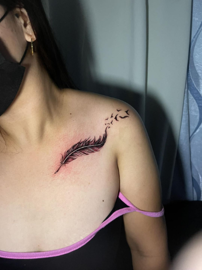 tattoo on shoulder