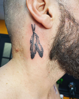 tattoo on hear