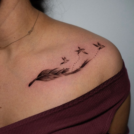 tattoo on shoulder