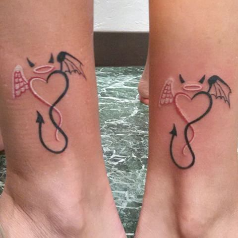 Funny best friend tattoos