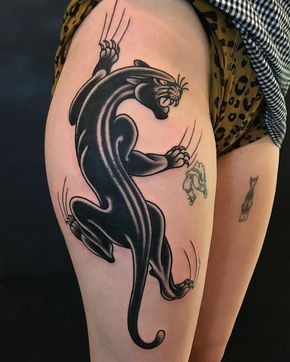 tattoo on leg