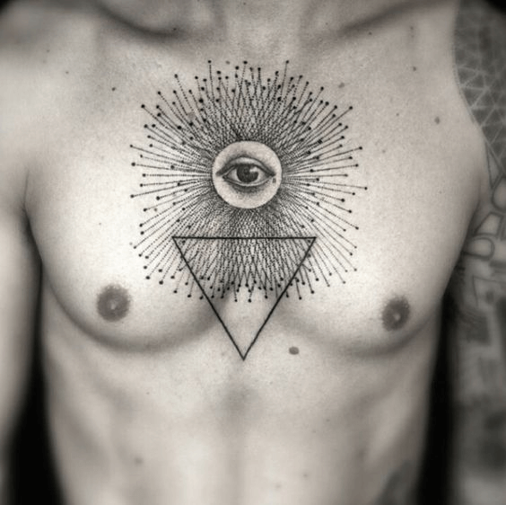 Triangle eye tattoo meaning