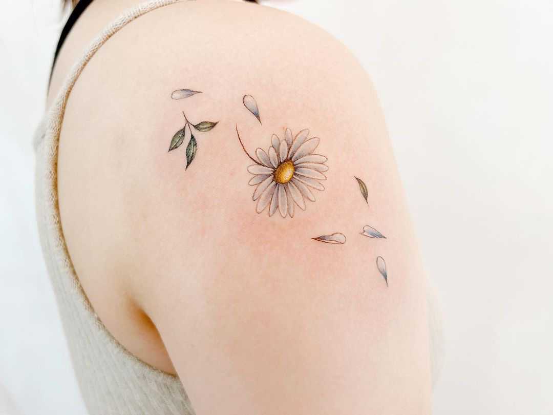 daisy tattoos