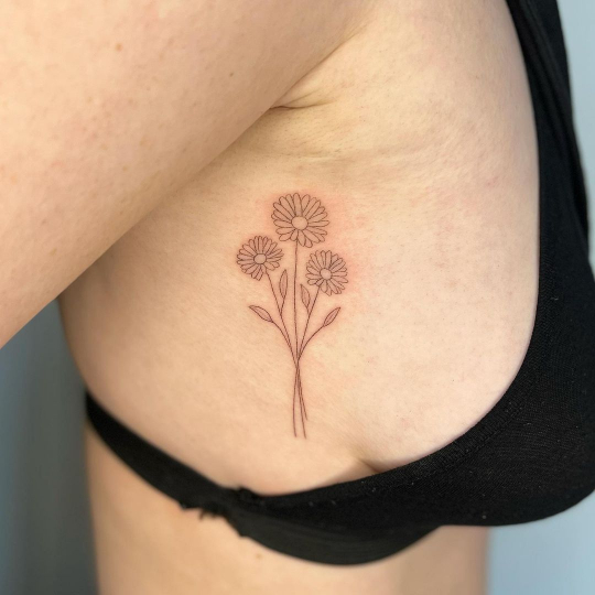 daisy-tattoo