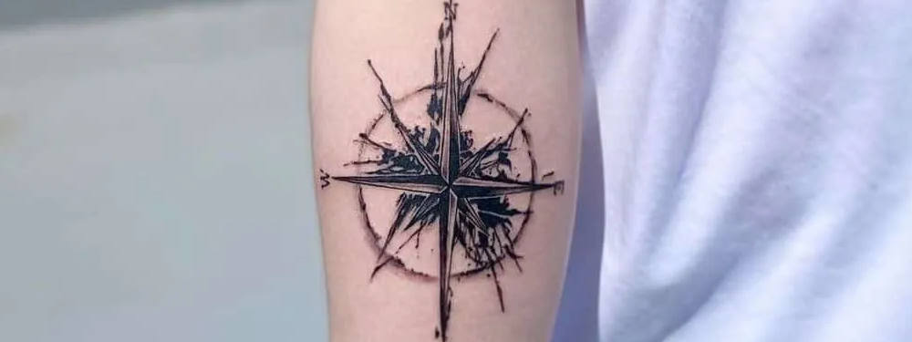 Compass Tattoo