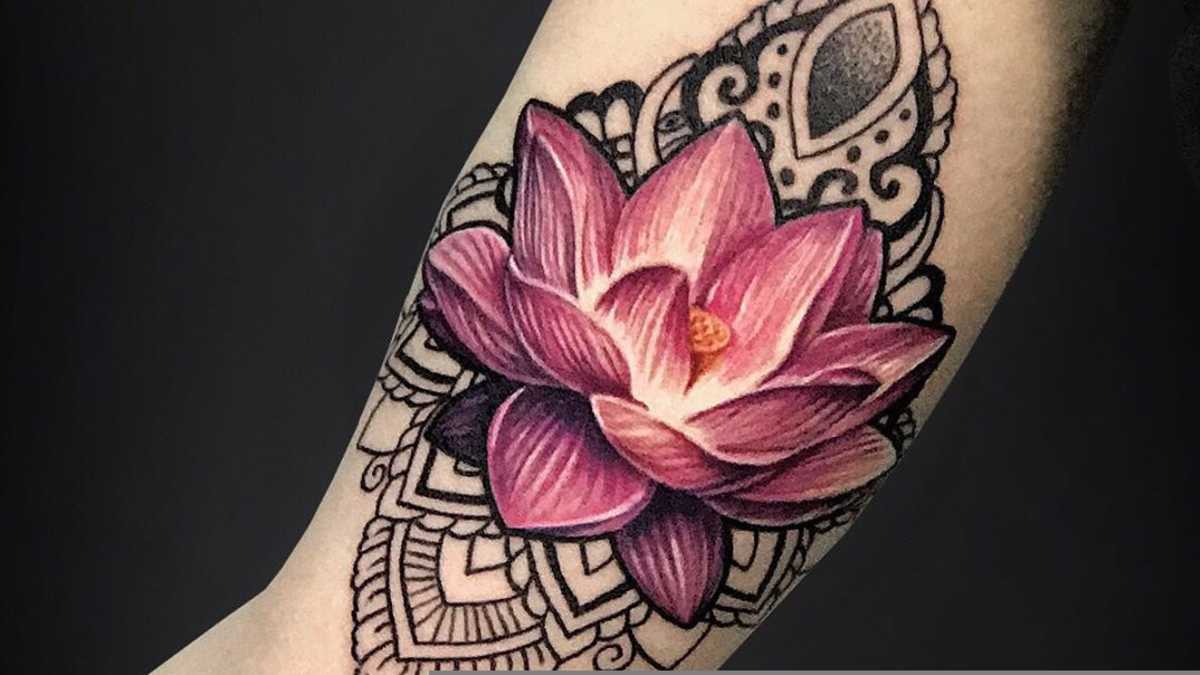 Lotus Flower Tattoo