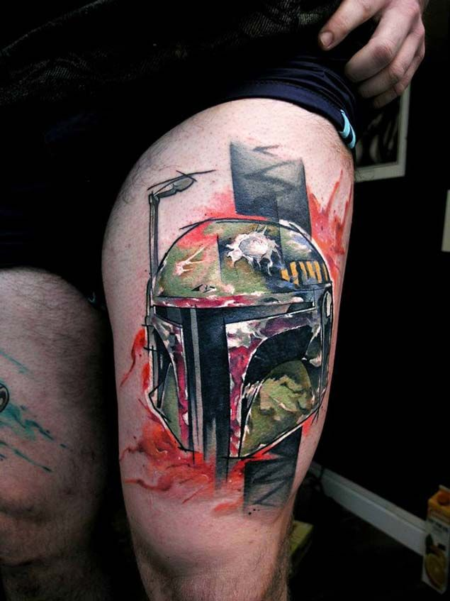 Mandalorian tattoos mean and symbolize