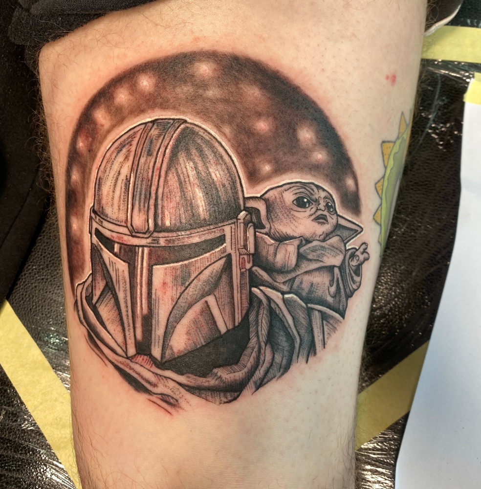 Mandalorian tattoo