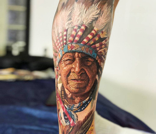 Native American tattoos