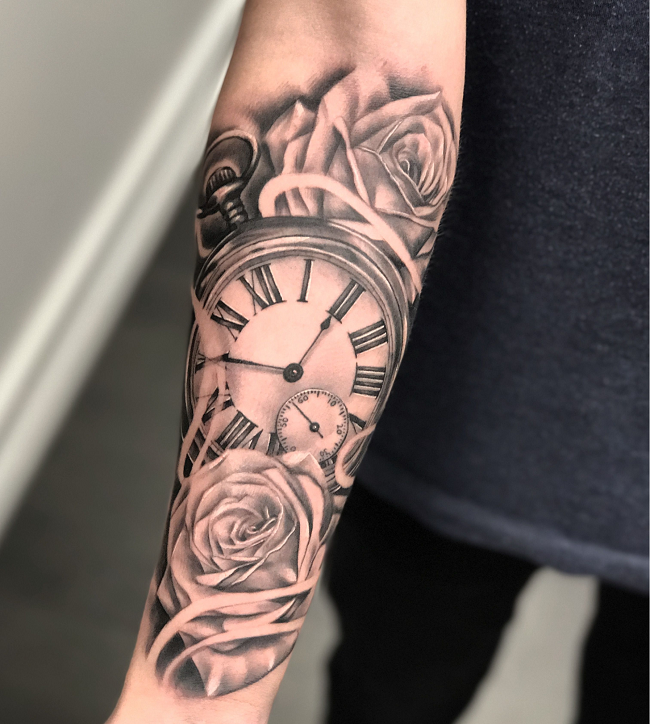 Wondering about clock tattoos? We have a few more dozens of ideas for you to ink!