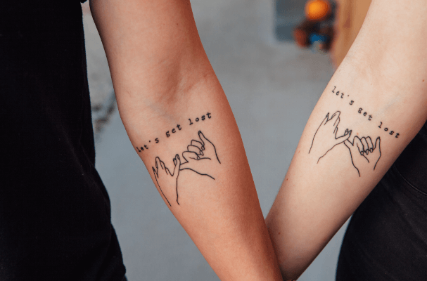 Pinky promise tattoo