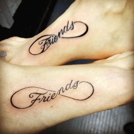 Infinity friend tattoo