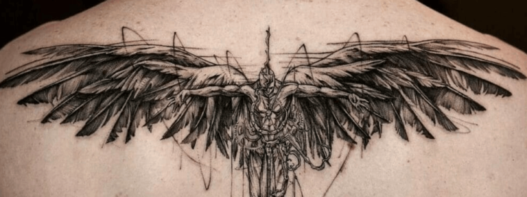 Fallen Angel Tattoos