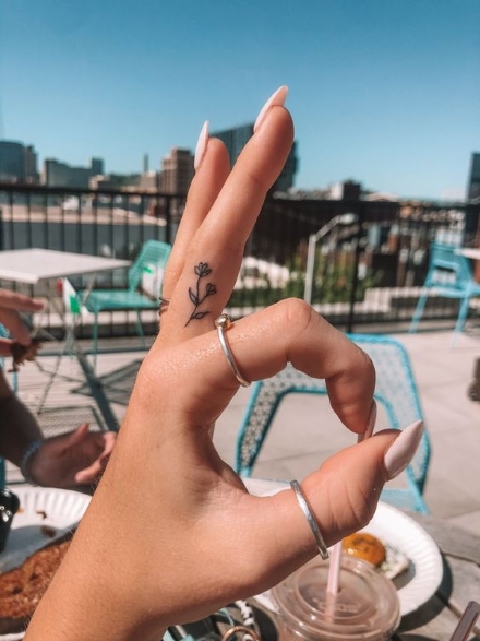 Finger Band Tattoo