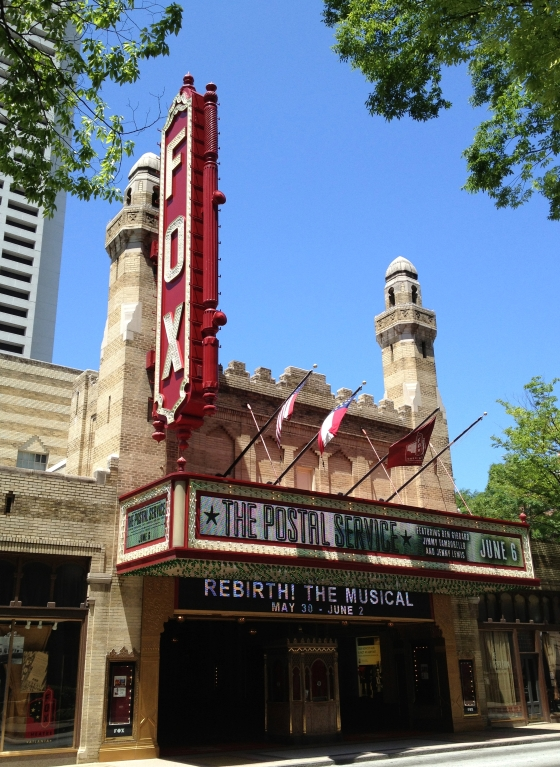 Tattoo inspired by the Fox Theater in Atlanta, GA